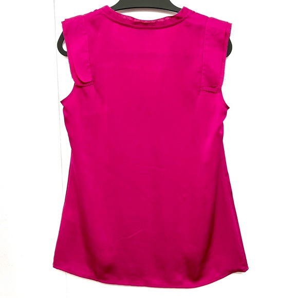 Banana Republic XS Sleeveless Blouse Magenta - Picture 5 of 5